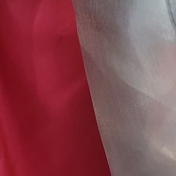 NWOT Apostrophe grey/fuschia full length skirt - Picture 3 of 8